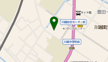 豊田一色地区公民館の地図画像