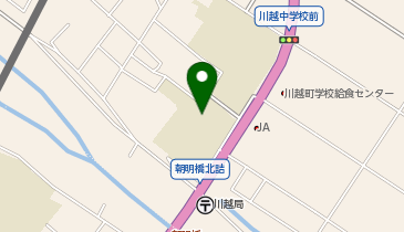 川越北小学校の地図画像
