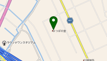 よつばの里の地図画像
