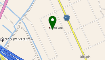 かわごえよつばの里の地図画像