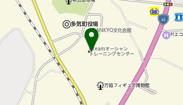 Dreamオーシャントレーニングセンターの地図画像