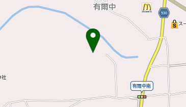 旧修正小学校の地図画像