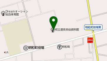 ふるさと会館の地図画像