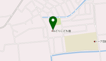 みどりこども園の地図画像