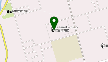 明和町総合体育館の地図画像