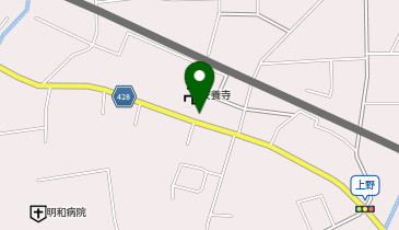 上野公民館の地図画像