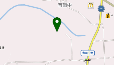 旧修正小学校の地図画像