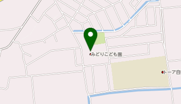 みどりこども園の地図画像