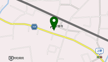 上野公民館の地図画像