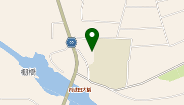 町民体育館の地図画像