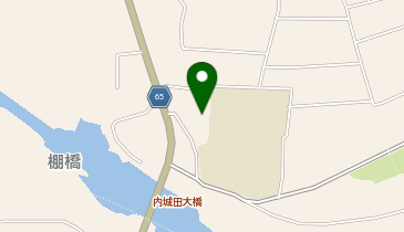 町民体育館の地図画像