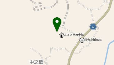 小川郷体育館の地図画像