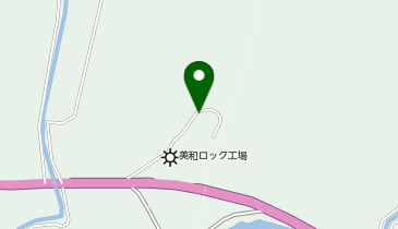 旧美和ロック上の山の地図画像