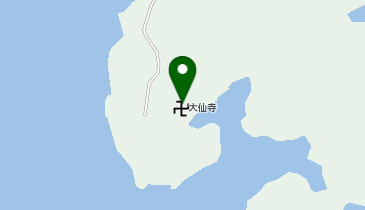 大仙寺上の地図画像