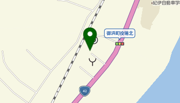 御浜町役場駐車所の地図画像