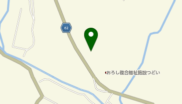 尾呂志体育館の地図画像