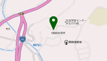 鵜殿保育所の地図画像