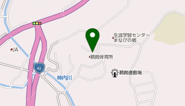 鵜殿保育所の地図画像