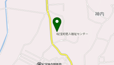 神内福祉センターの地図画像