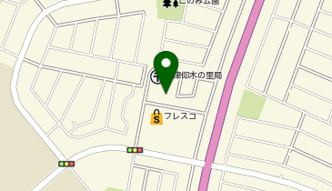 仰木の里市民センターの地図画像