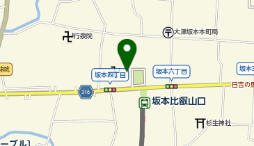 坂本市民センターの地図画像