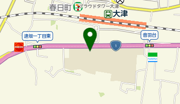 逢坂幼稚園の地図画像