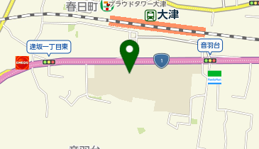 逢坂幼稚園グラウンドの地図画像