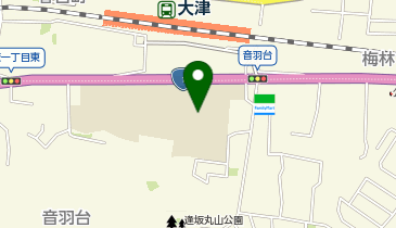 逢坂小学校グラウンドの地図画像