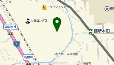 膳所高校第2グラウンドの地図画像