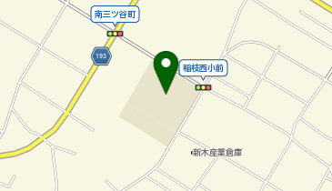 稲枝西小学校の地図画像