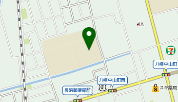 長浜北小学校の地図画像