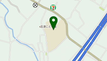 志津小学校の地図画像