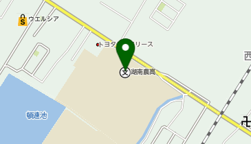 湖南農業高等学校の地図画像