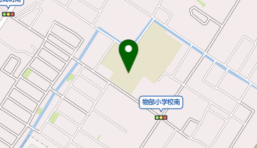 物部小学校の地図画像