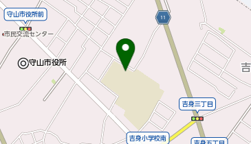 吉身小学校の地図画像