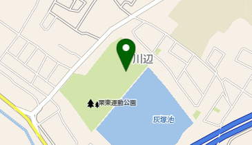 栗東市民体育館の地図画像