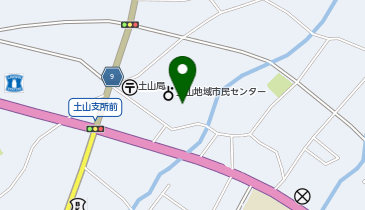 土山開発センターの地図画像