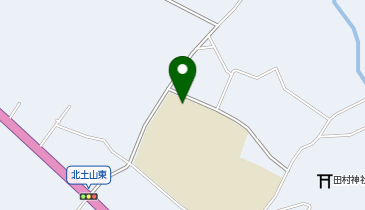 土山体育館の地図画像