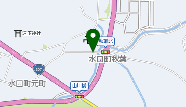 秋葉草の根集会所の地図画像