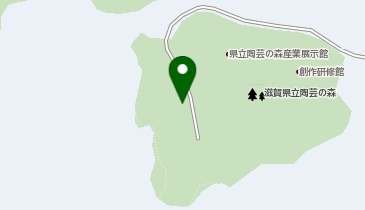 陶芸の森第2駐車場の地図画像