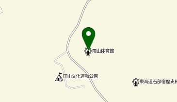 雨山体育館の地図画像