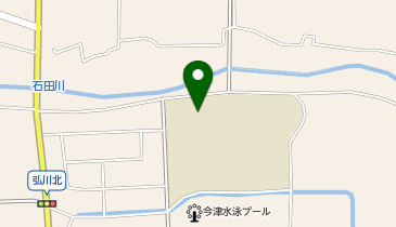 今津中学校の地図画像