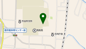 高島高等学校の地図画像