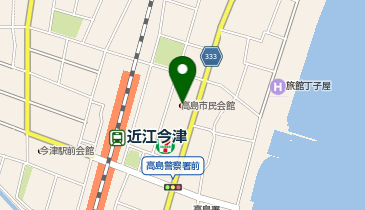 高島市民会館の地図画像