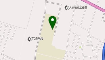 玉園中学校の地図画像