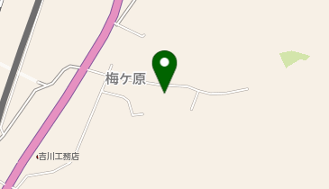梅ヶ原公民館の地図画像