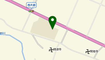 西大路小学校の地図画像