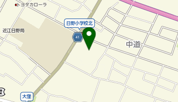 日野公民館の地図画像