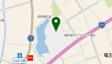 道の駅アグリパーク竜王の地図画像