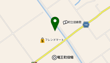 竜王町公民館の地図画像